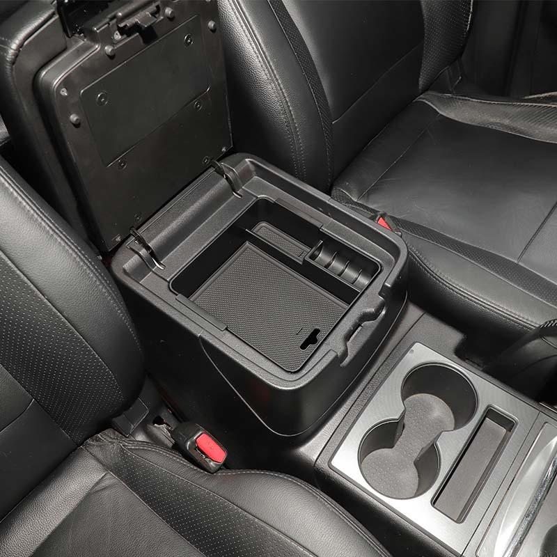 Подходит для Mitsubishi PAJERO 2007-2021 Автомобильный Органайзер-контейнер для хранения в подлокотнике Аксессуары для организации и уборки