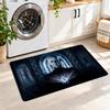 Flannel Kitchen Mat Hellraiser Pinhead Soft Area Rug Non Slip Floor Carpet Home Decoration