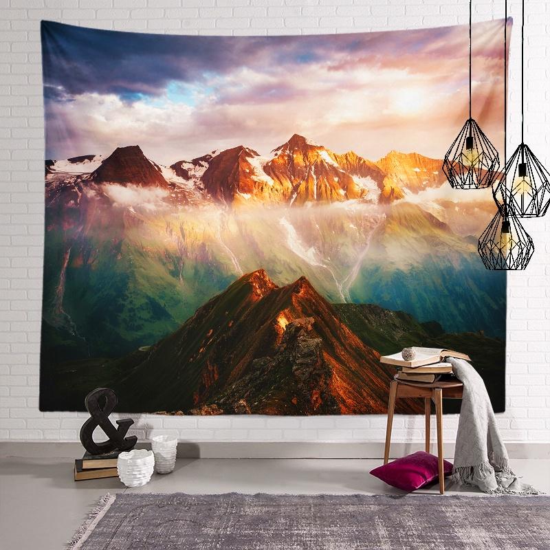 Настенный гобелен, ландшафтное покрытие, простыни для гостиной, пляжные полотенца, домашний декор