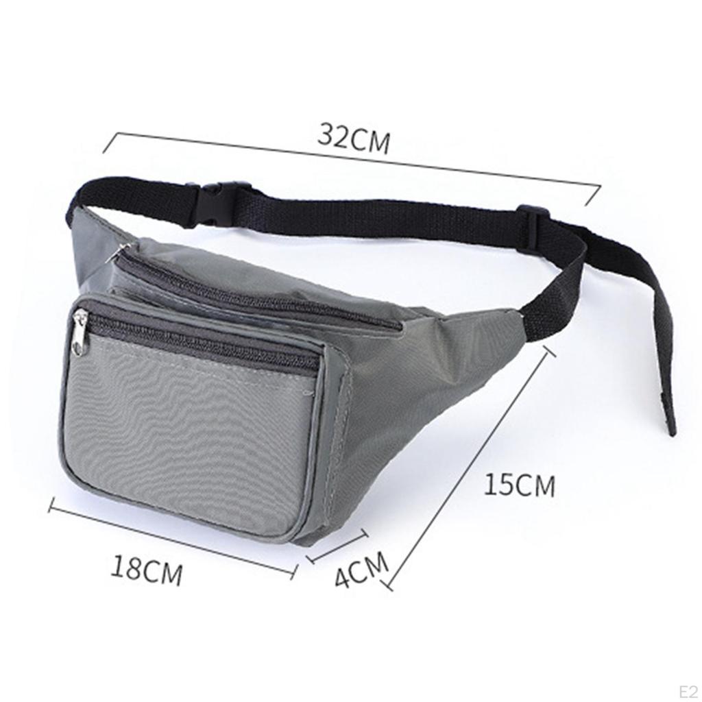 Поясная сумка Регулируемый ремень Кошелек Повседневная водонепроницаемая сумка Через плечо Сумки На талии Для кемпинга