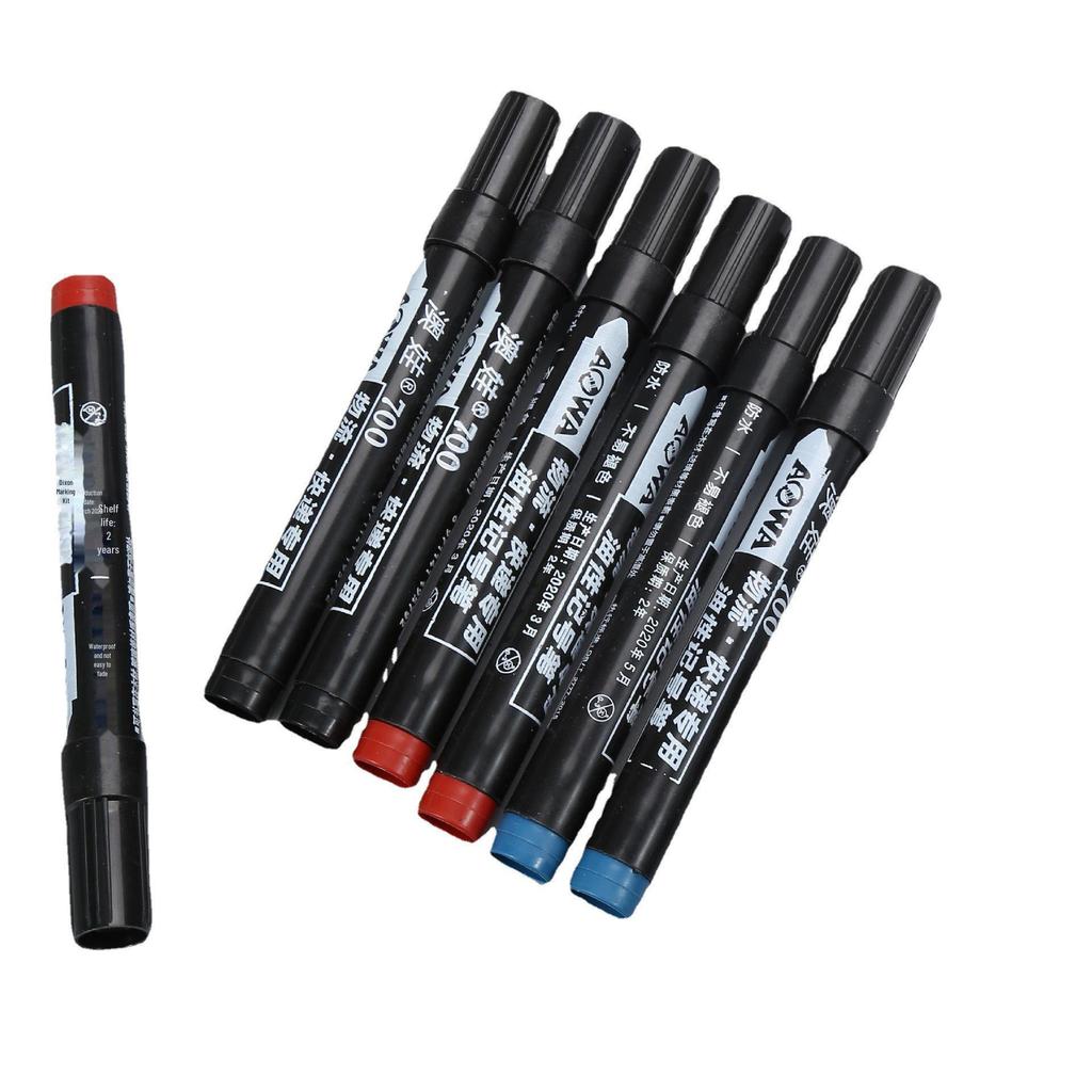Oily Waterproof Quick-Dry Large-Capacity Marker with Thick Tip
