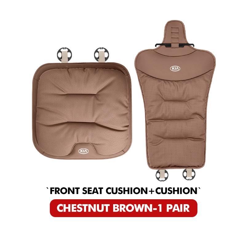 AQH1 Velvet Air Hole Car Seat Protective Pad Cool Summer Cushion Auto Accessories For KIA Cerato Proceed Venga Stonic Picanto Sorento