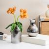 Floral Arrangement Flowerpot Minimalism Tabletop Decor Ceramic Electroplated Vase  Home Decor