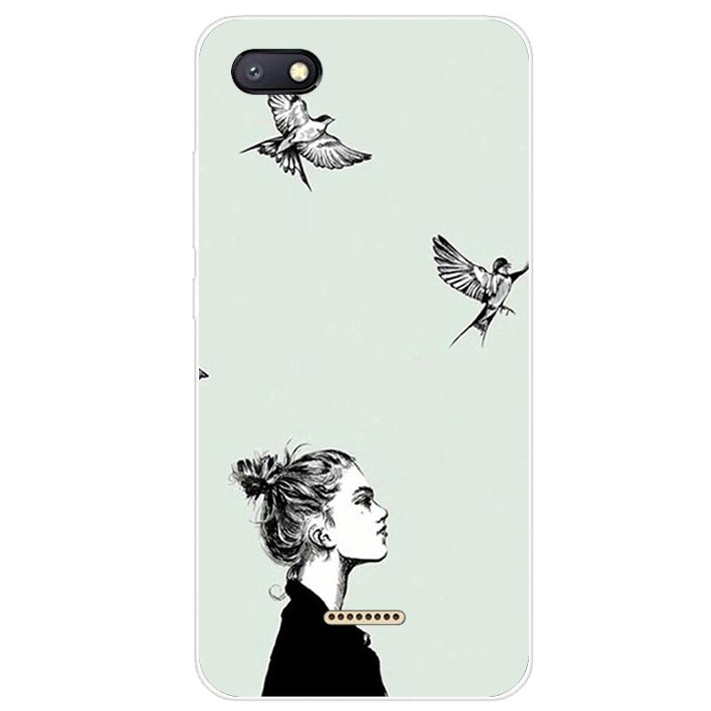 Silicone Cover For Xiaomi Redmi 6 Case Full Protection Soft Tpu Back Cover Phone Cases For Xiaomi Redmi 6A 6 Pro Bumper Coque