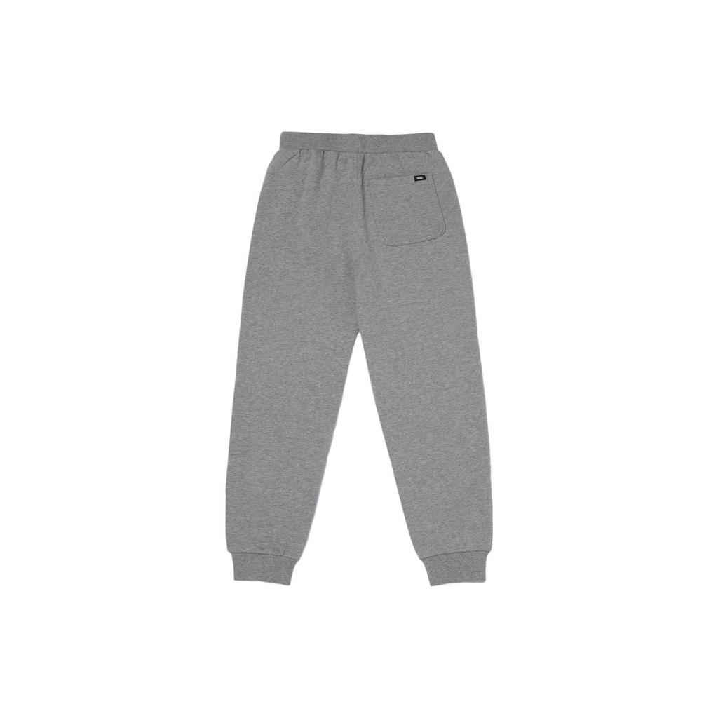 Vans Kids Logo Print Cuffed Knit Sweatpants Kids Bottoms Gray VN000G34HTG