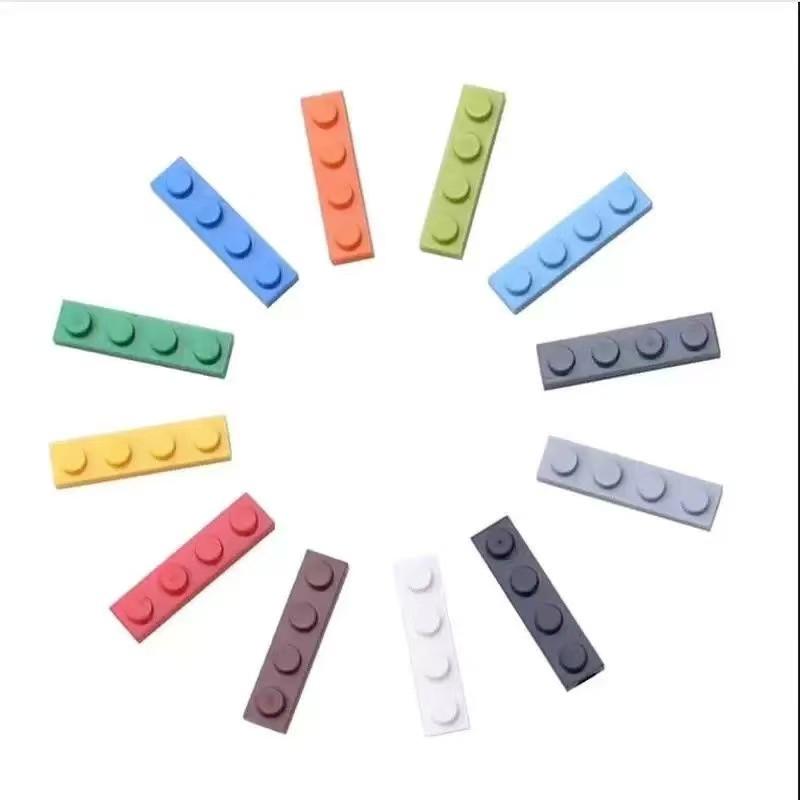 Compatible Lego 3710 Small Particle 1x4 Brick Educational Assembly MOC Building Block Accessory