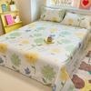 1pcs  Cotton Bed Sheet Flower Series Printed Double Top King Sheets for Girls Boys Kids Single Queen King Size Bed Linen