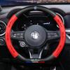 2026 Hot Alfa Romeo Alfa Romeo Car Steering Wheel Cover Car Interior Accessories For Giulietta Mito 159 Giulia Stelvio 156 147 T