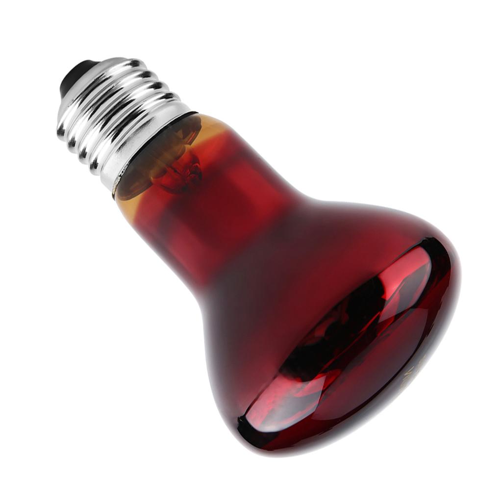 Infrared Heating Warming Lamp Light Bulb for Reptile Pet Supply(25W)