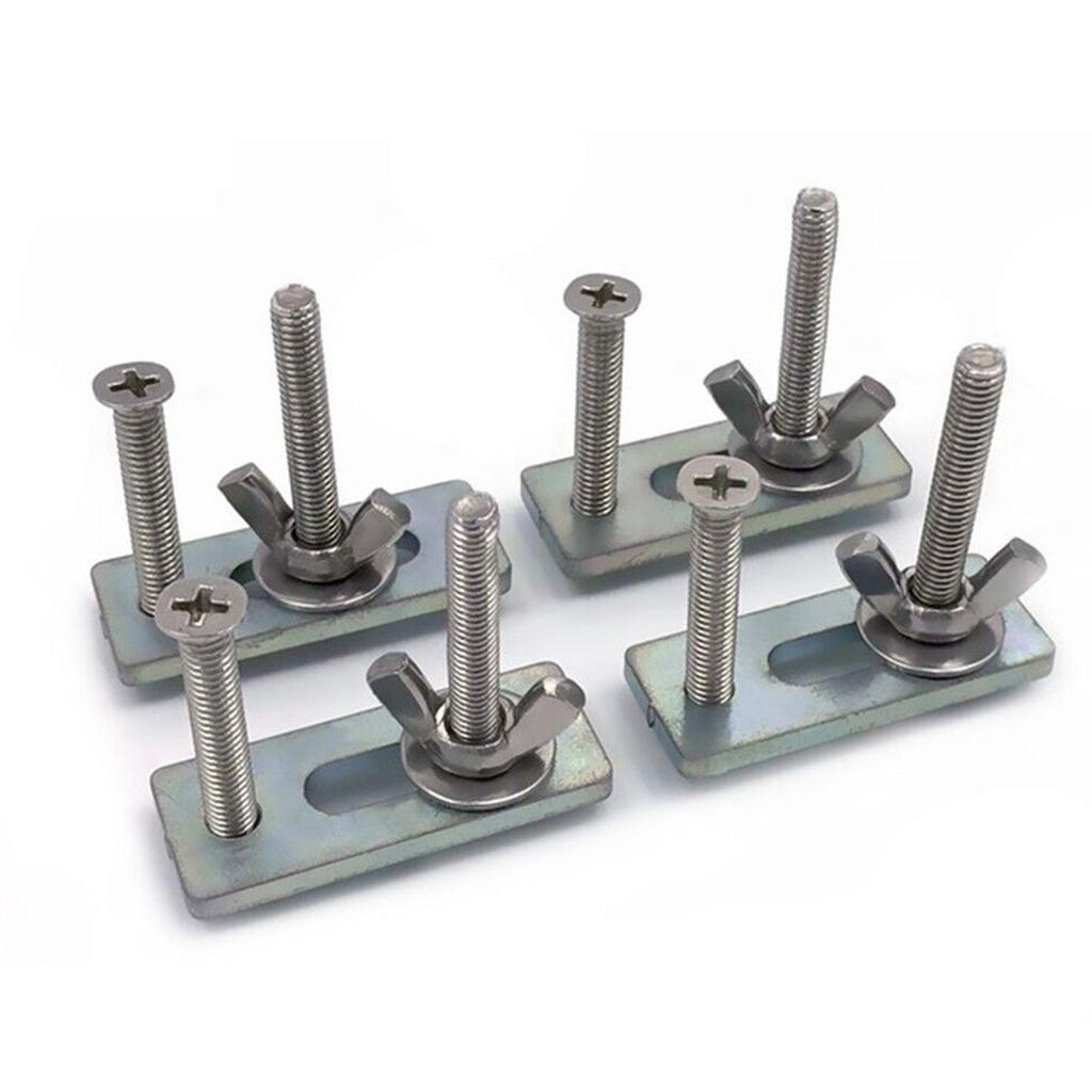 Press Plate Clamp Sets CNC Engraving Machine Part Pressure Plate Clamp Fixture For T-slot Working Table Replacement