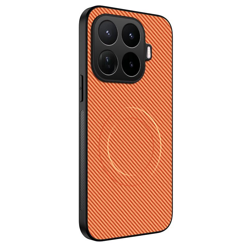 For Xiaomi 17T/17T pro/15T pro case Luxury Carbon Textured Frosted Magnetic cover For Mi Xiaomi 17T pro Skin Friendly Funda