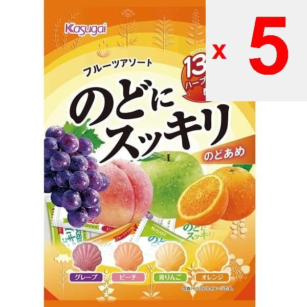 Кондитерские изделия Kasugai, фруктовое ассорти для горла, прозрачное, 118 гХарактеристикиЭти нежные, легко облизываемые леденцы для горлаХарактеристикиЭти нежные, легко облизываемые леденцы для горла