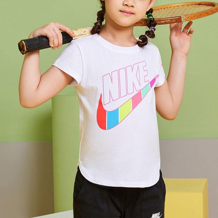 Nike Kids T Shirts Crew Neck Moderate Kids' NY2022098PS-001