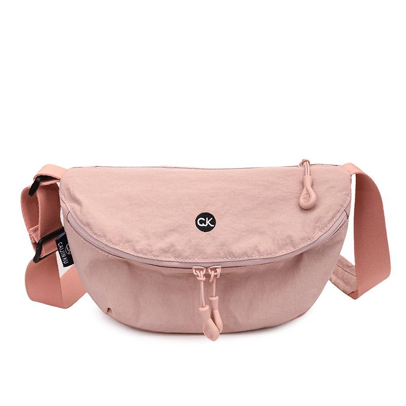 Сверхлегкая водонепроницаемая нейлоновая сумка кроссбоди - Женская большая вместимость, универсальная подмышечная сумка-седло