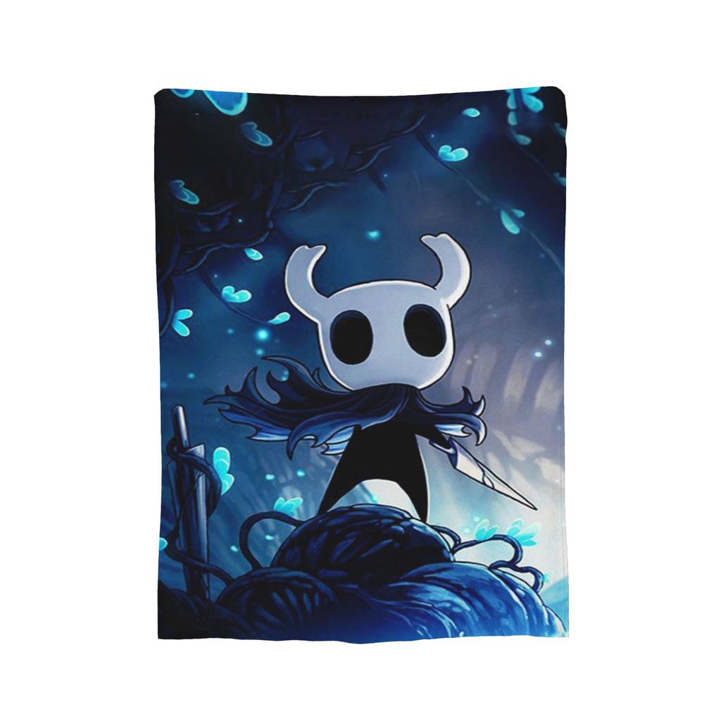 Постер Hollow Knight Silksong Плед Фланелевый Мягкий Плед для Самолета Путешествий Постельное Ковер