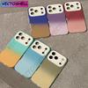 Матовый защитный чехол с градиентом для камеры для iPhone 17 16 15 14 13 Pro Max, 2-в-1, большое окно, противоударный бампер, чехол для телефона