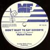 12-дюймовая пластинка MICHAEL ROSE - Didn't Want To Say Goodbye / Run De MF050 Mafia And Fluxy 1995 UK Регги, Ска и Даб Б/у
