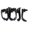 Black Interior Handle Door Grab Cover master window switch Bezel cover For VW  GTi MK5 Jetta Golf 5 inner armrest