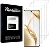 Защитная пленка для экрана - Phonillico - Honor 200 5G - Упаковка из 4 штук - Закаленное стекло - Устойчивая к царапинам