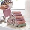 5/10pcs Super Absorbent Microfiber Kitchen Dish Cloth High-efficiency Tableware Household Cleaning Towel Kitchen Tools Gadgets