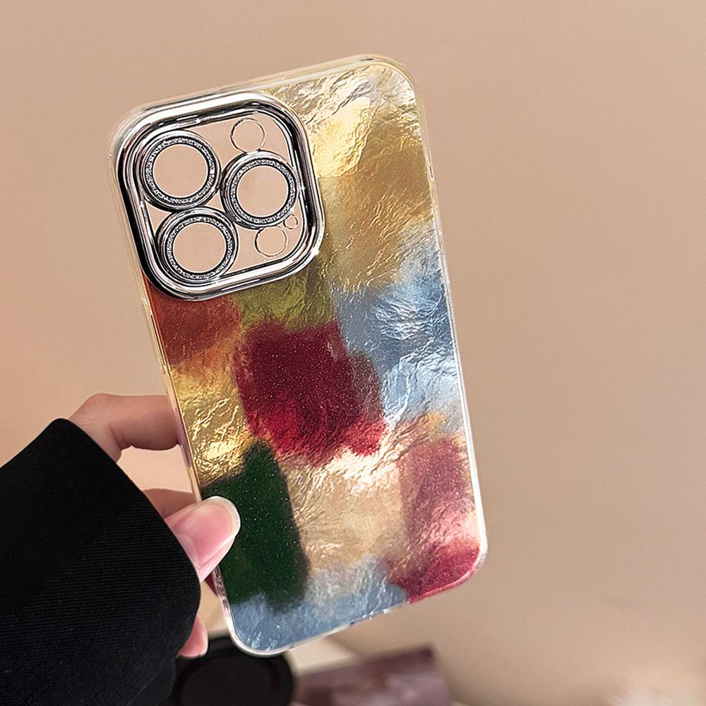 Vintage Color Clash Plaid Case for iPhone 17 iPhone 17 Pro Max