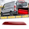 Red Rear Center High Mount Stop Third Brake Light For Ford Transit 2015-2020