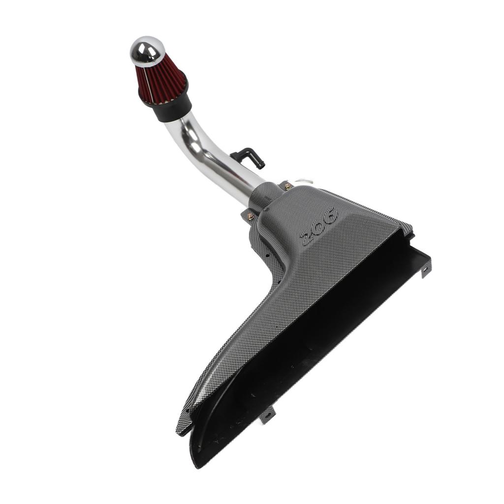 Комплект фильтра коробки забора воздуха в стиле карбонового волокна Замена для 206 1.6L 2005‑2008