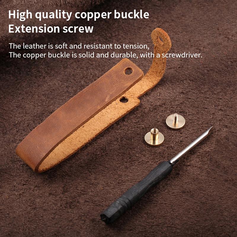 Кожаный брелок для ключей от машины