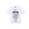 Stussy × Marc Jacobs 40-летие Классическая американская винтажная футболка с коротким рукавом Унисекс Топы Белый 3903638