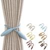 2pcs/set Adjust Curtain Buckle Straps Bud Shape Twist Curtain Tie Strap   Curtain Accessoires