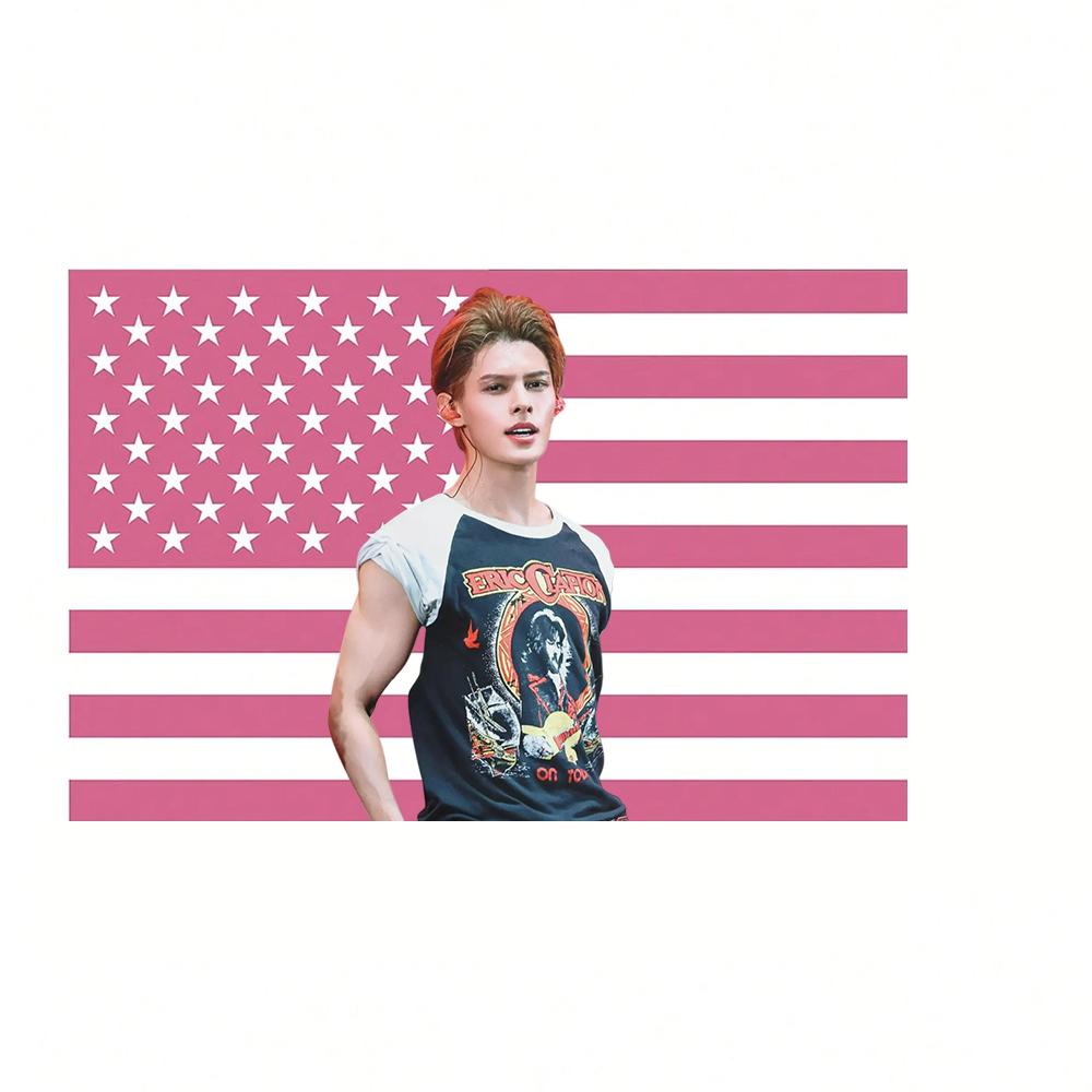 Kpop Cortis American Flag Tapestry Wall Decoration Room Decoration Home Murals Kpop Fans Birthday Gifts Peripheral Products