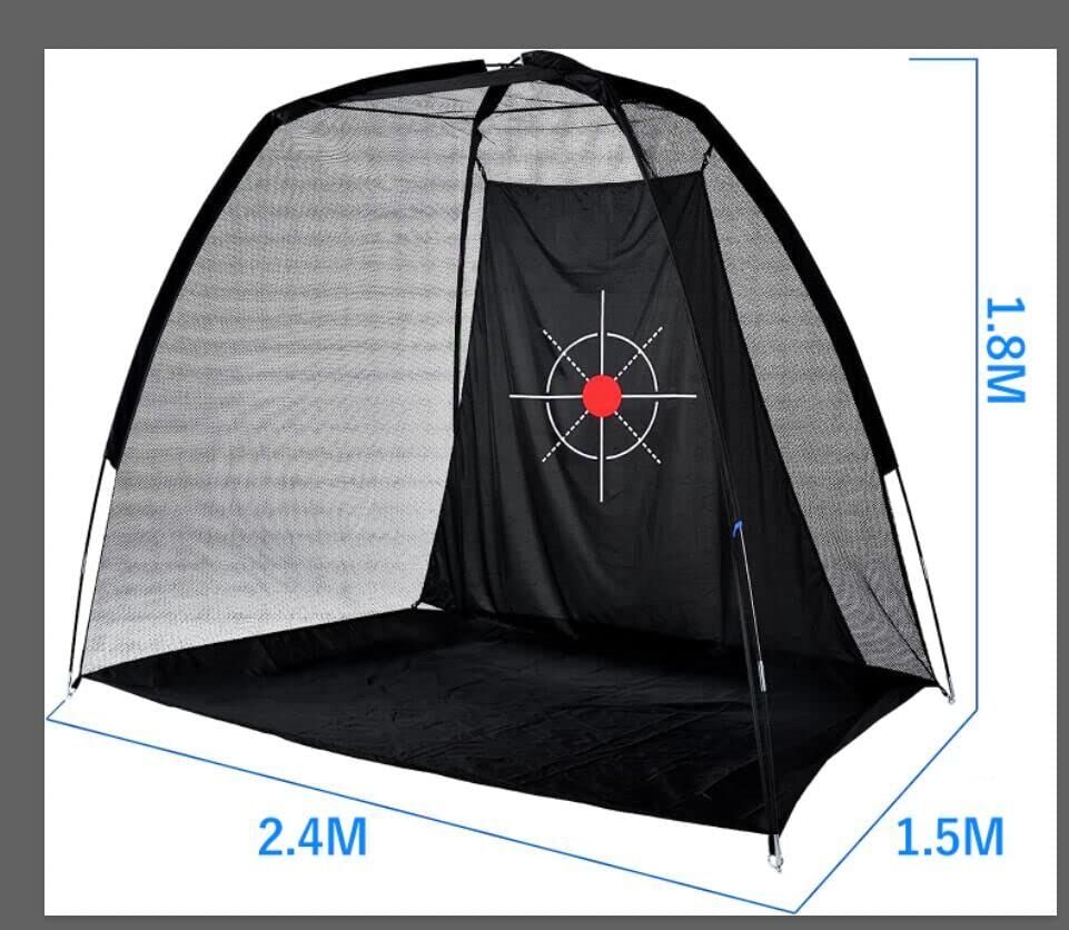 Сетка для гольфа Sharellon, тренировочная сетка для гольфа, тренировочная сетка для гольфа, сумка для переноски, в комплекте 2.41.81.5M