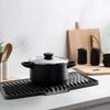 Heat Resistant Kitchen Dish Drainer Pad Nonslip Dish Drying Mat Silicone Draining Board Mat  Home