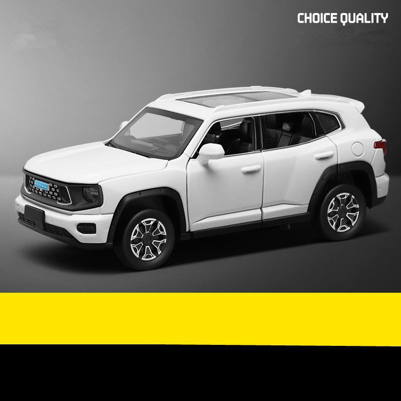 1:32 Haval H7 DARGO Внедорожник Модель автомобиля из сплава Литье под давлением Металл Внедорожные транспортные средства Модель автомобиля Звук и свет Симуляция Детская игрушка Подарок