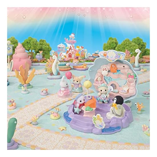 EPOCH Sylvanian Families Amusement Park Shop [Dreamy Princess Mermaid Shop] Co-78 ST Mark Certified 