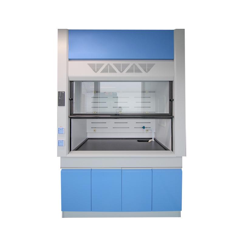 Floor-Standing All-Steel Acid & Alkali Resistant Fume Hood Ventilation Cabinet for Labs