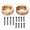 1Pair Brass Counterweight Wheel Rim Internal Counterweight for Absima Sherpa 1/10 Climbing Car Upgrade Parts