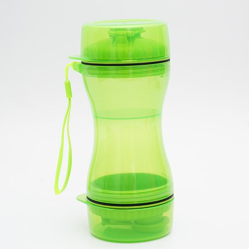 Портативная дорожная поилка и кормушка для собак