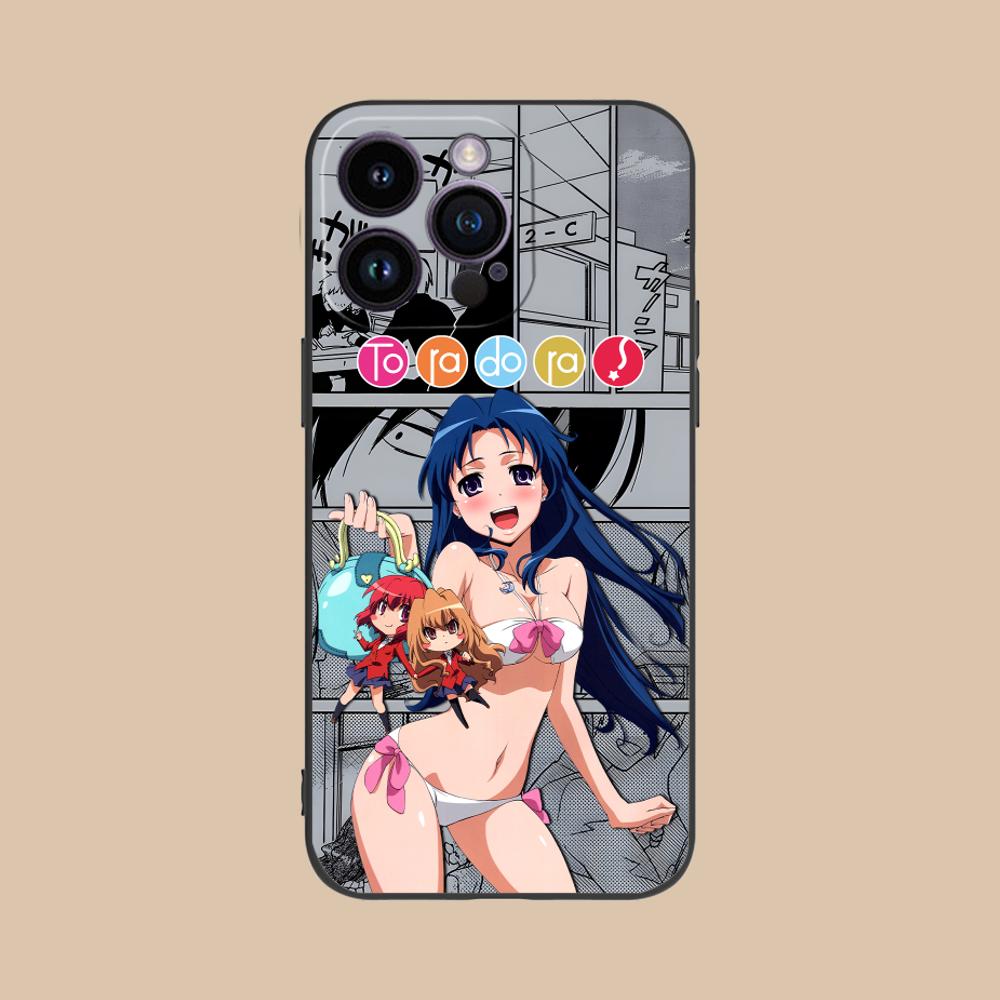 Чехол для телефона Toradora Kawashima для iPhone 17 16 15 14 13 12 11 X XR XS 8 7 Air Pro Max Plus Mini Мягкий ударопрочный чехол из ТПУ