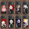 Чехол для телефона Casper A D-Date с D-Death Для iPhone 17,16,15,14,13,12,11,Pro,Max,Plus,X,XS,SE4,E,Mini Черный Утолщенная рамка Чехол