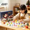 Christmas Advent Calendar for Kids Calendar, 24 Day Countdown Box with Mystery Figures, Party Favors Students Festive Holiday Decor Room And