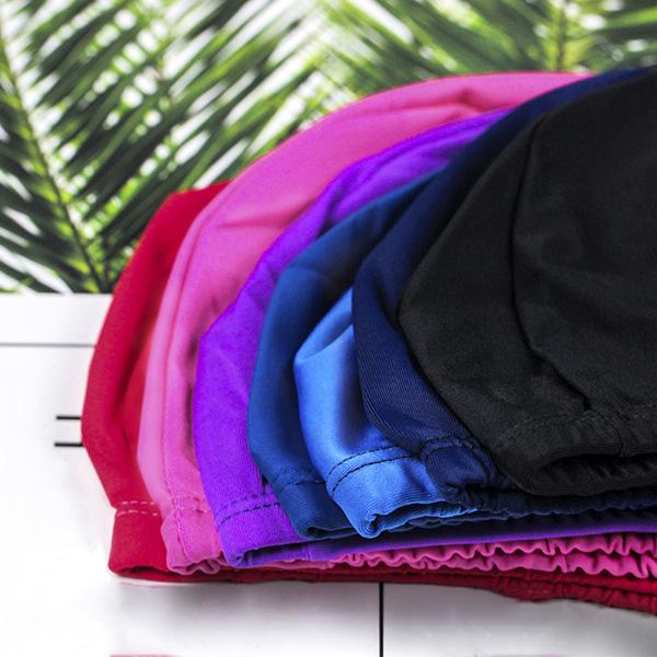 Мужские и женские водонепроницаемые шапочки для плавания, защитная шапка, спортивная шапка на открытом воздухе, случайный цвет