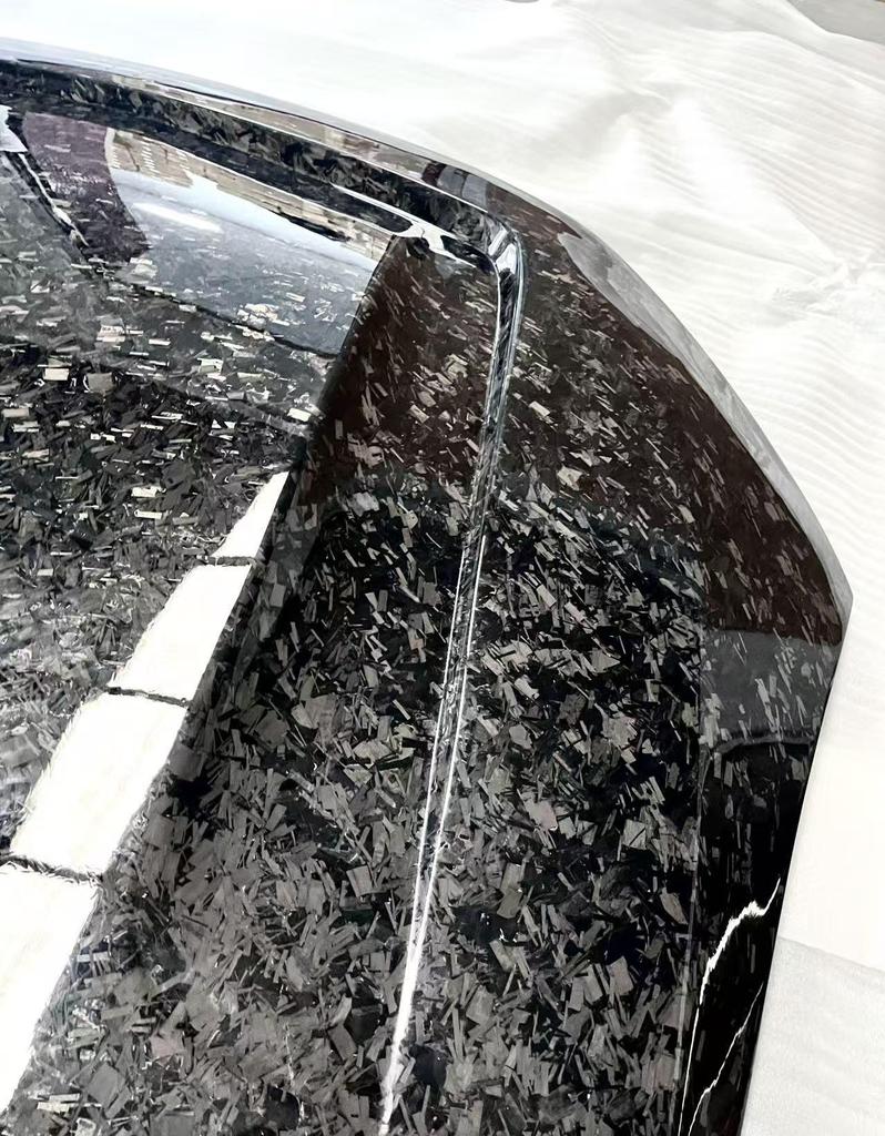 Xiaopeng P7 Forged Carbon Fiber Engine Hood Modification