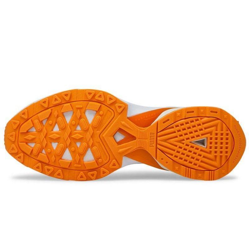 PUMA Extent Nitro Db Unisex Casual Running Shoes Trendy Versatile Off White Orange 382713-01