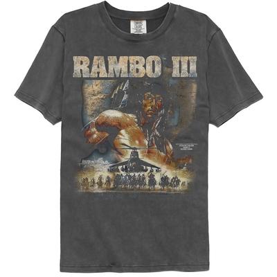 Футболка с принтом фильма «Рэмбо III» ПОЛОМАННЫЙ ПОСТЕР Официальная новая футболка унисекс Pepper Comfort Colors