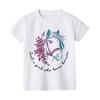 Just A Girl Who Loves Horses Print Kids Tshirt Toddler Short Sleeve Shirt Girls Cute Clothes Children Kid Gift Child Summer Tee