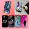Z-ZOE Ремешок для iPhone 17,16,15,14,13,12,11,Pro,XS,Max,XR,Plus,E,SE4,Mini Черный Мягкий Чехол-бампер