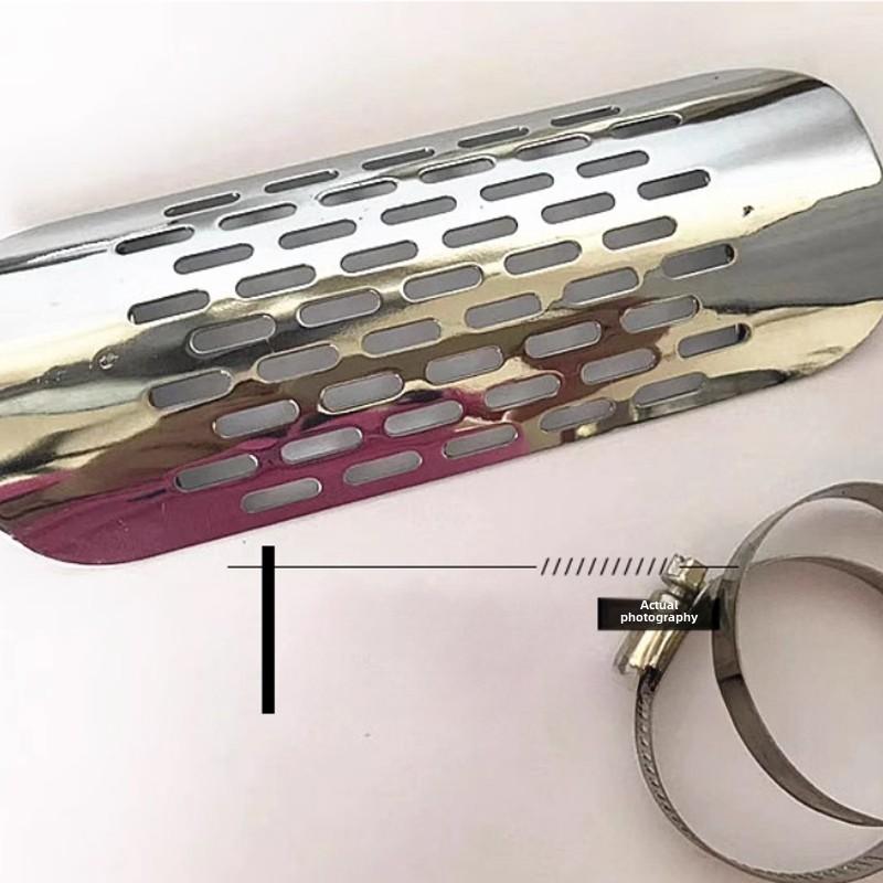 Motorcycle Exhaust Pipe Heat Shield Cover Muffler Protector Guard Suitable for Harley Davidson 400 Exhaust Pipe Accessories