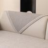 Woven Cotton and Linen Sofa Cushion for All Seasons Universal Non-slip Sofa Cover Backrest Cover Cloth Towel