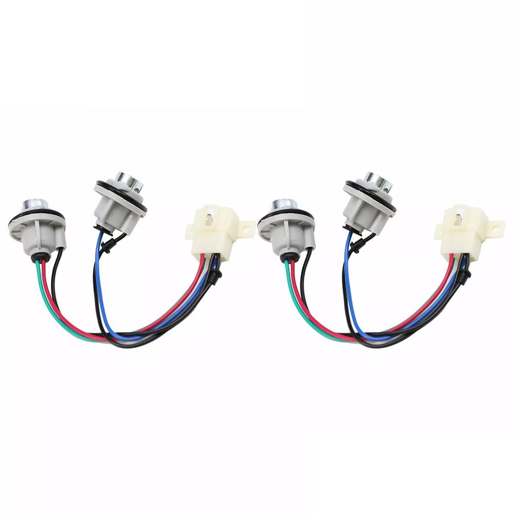 Replacement Tailgate Hatch Lamp Socket for Legacy Wagon For Outback 2000 2004 Black Gray 2pcs Set Easy Install